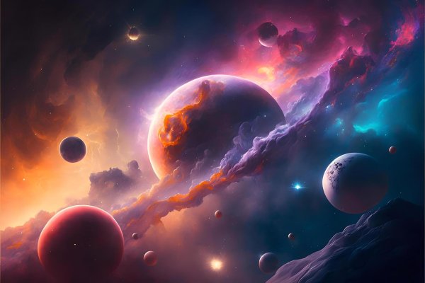 космические пейзажи