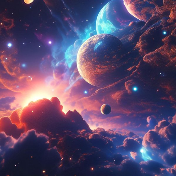 космические пейзажи