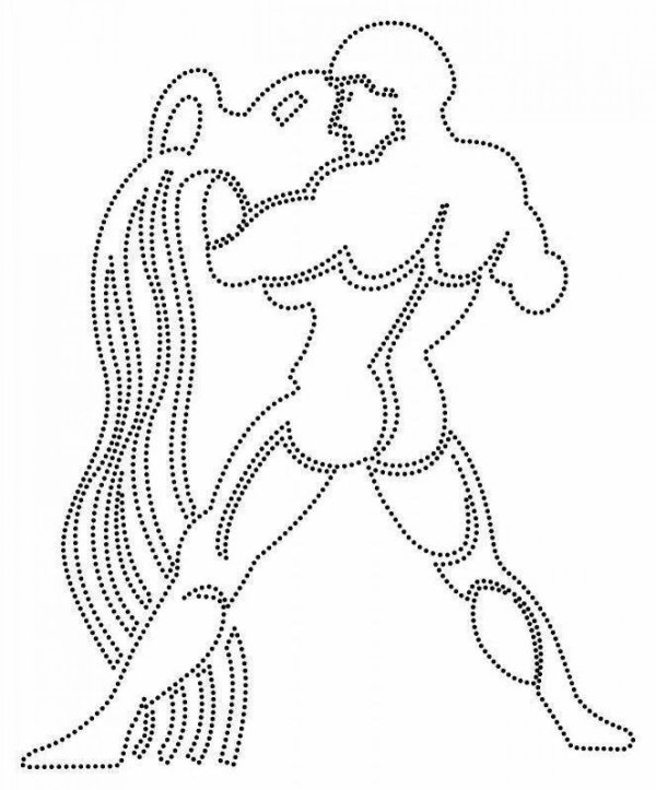 рисунок водолея