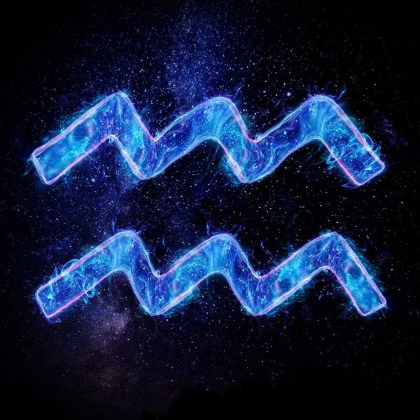 значок водолея