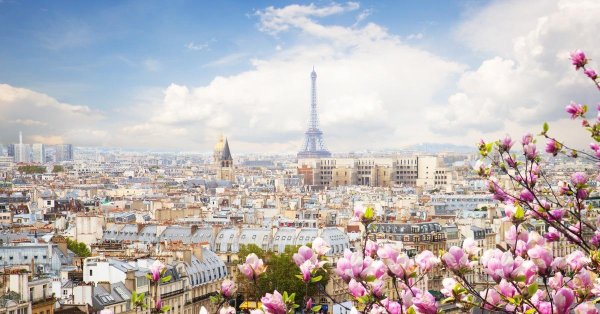 париж весна