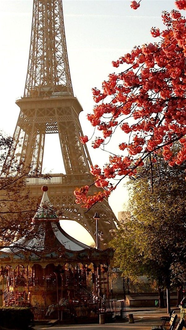 париж осень
