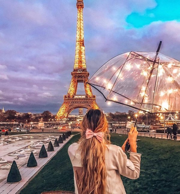 париж девушка