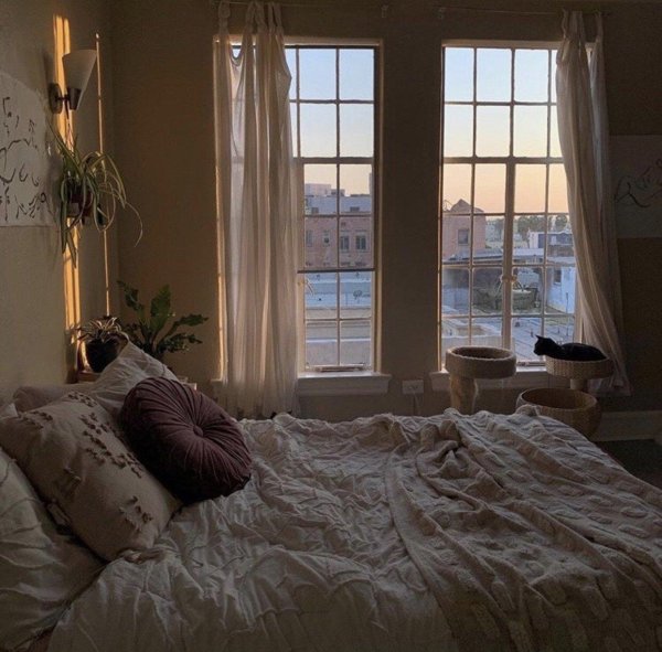 уютная спальня