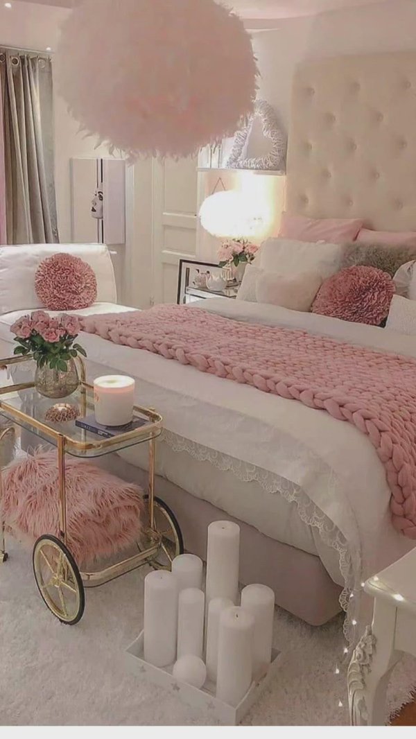 розовая спальня