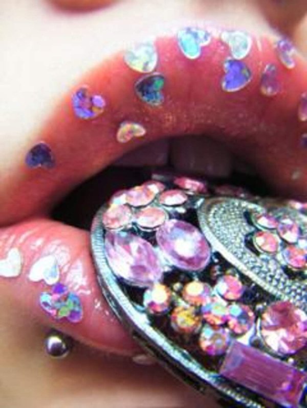 губы макияж