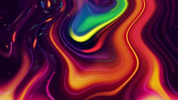 цветная абстракция