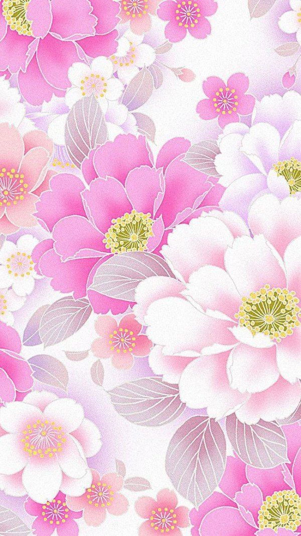 цветочные фоны