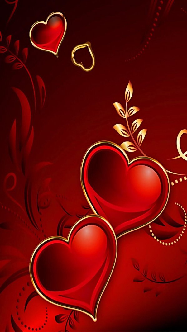 сердца красивые