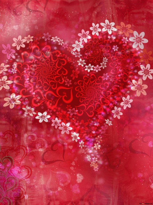 фон романтический