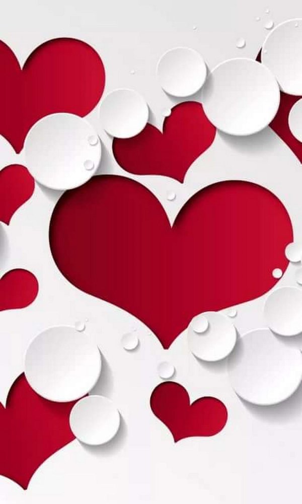 красивые фоны с сердечками