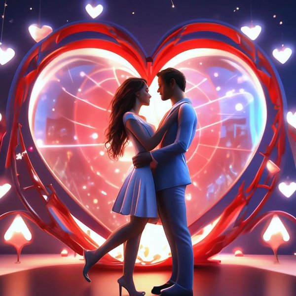 влюбленная парочка