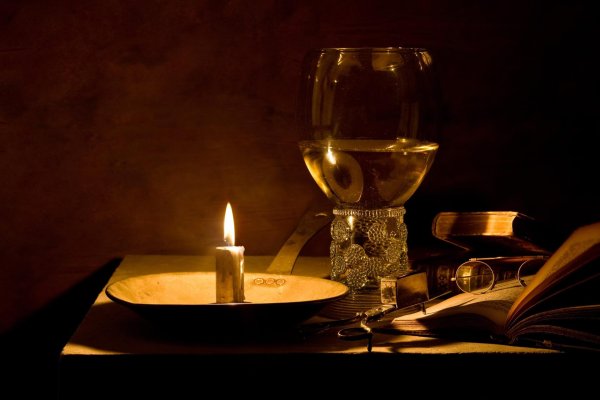 натюрморт со свечами