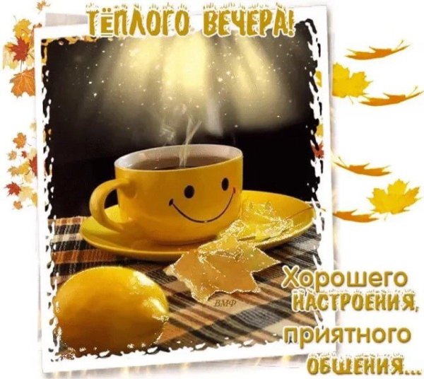 теплого вечера