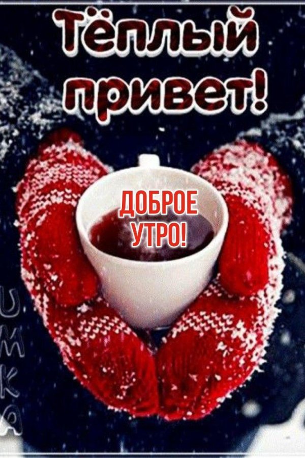 доброе утро теплый привет