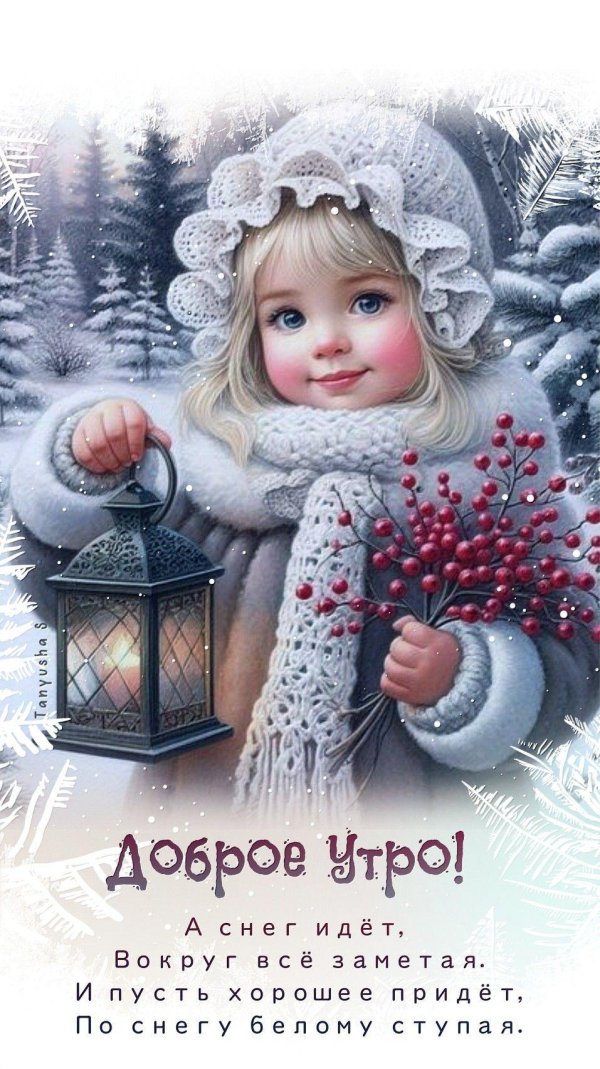 доброе утро рождественское