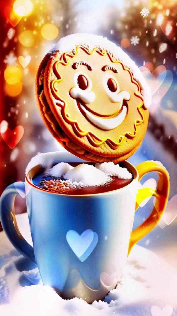 открытка доброе декабрьское утро