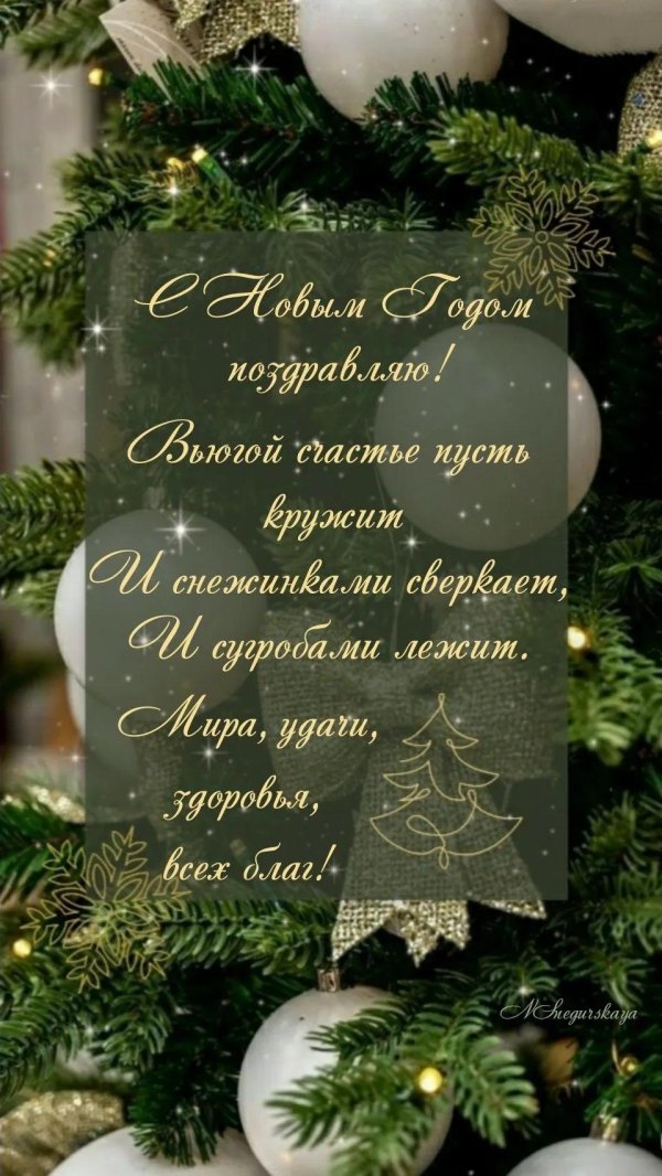 новогоднее пожелание