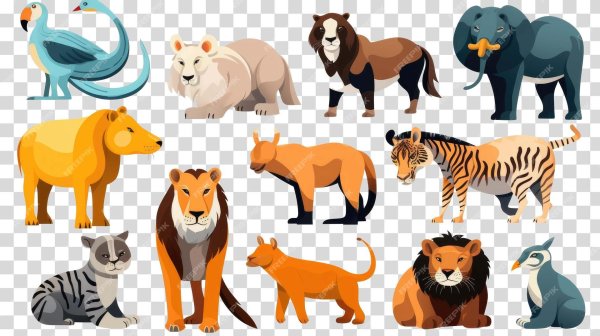 животное без фона