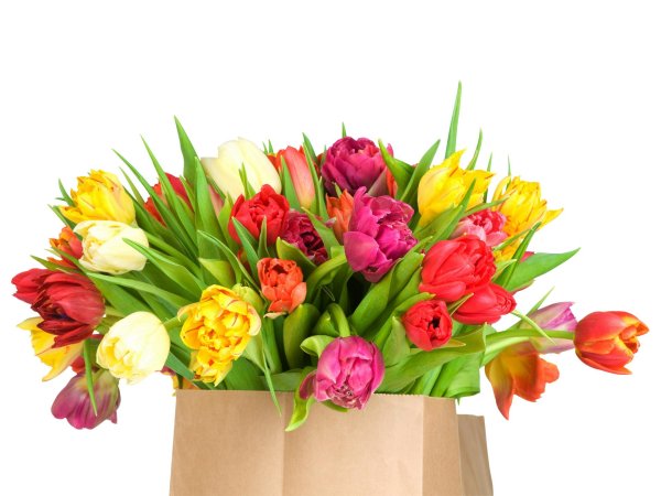 весенние букеты