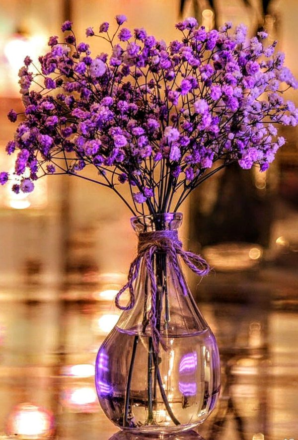 С цветами для вдохновения и хорошего