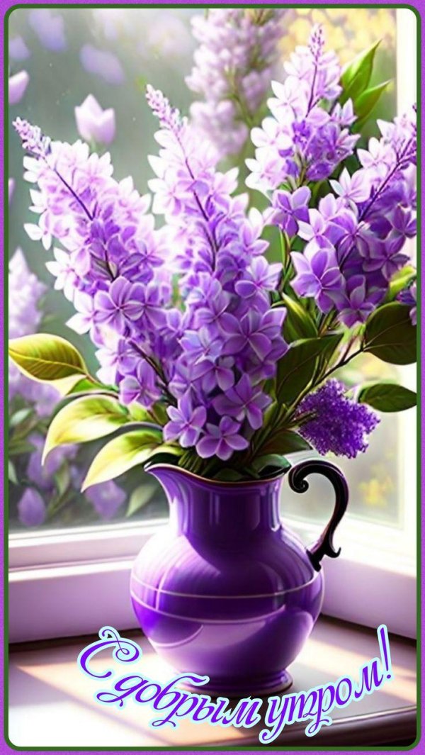 весна доброе утро