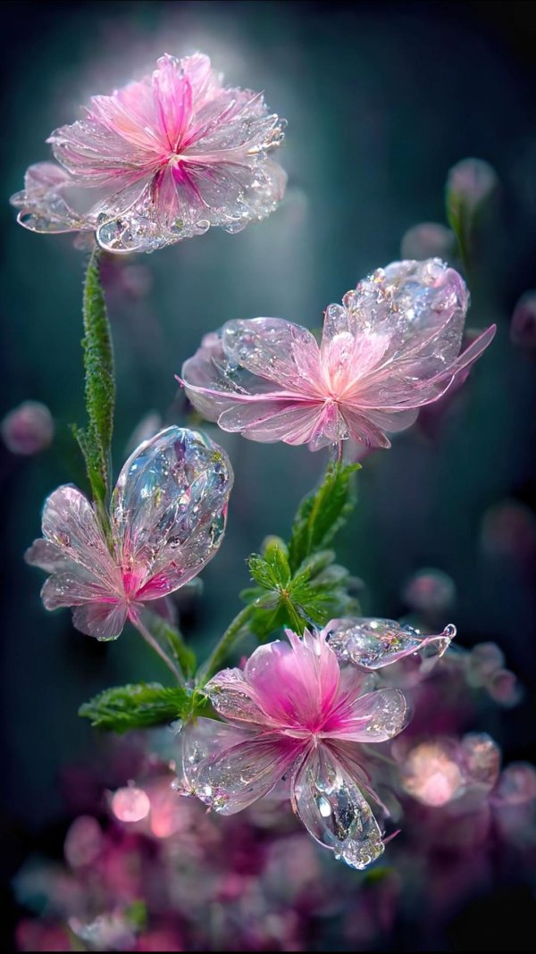 красивая цветок