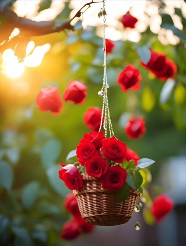 красивая цветок