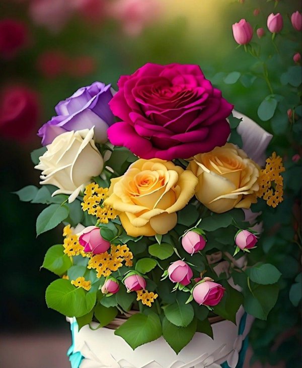 роза красивая