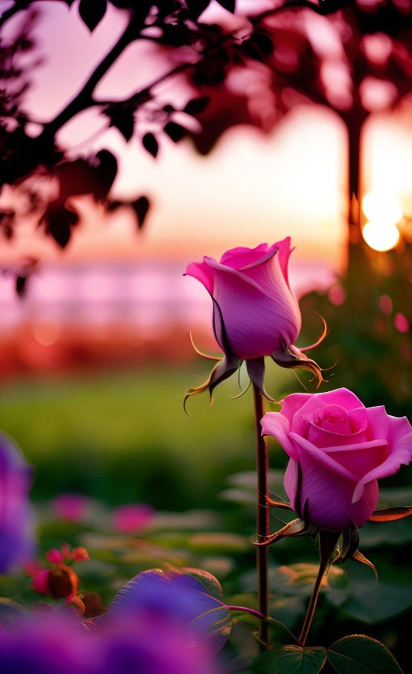 красивая роза