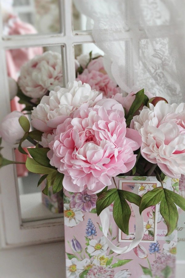 пион из фоамирана