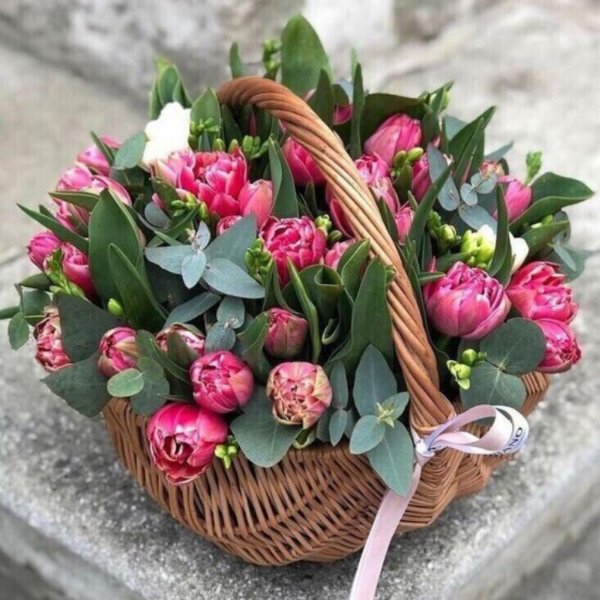 цветочная корзина