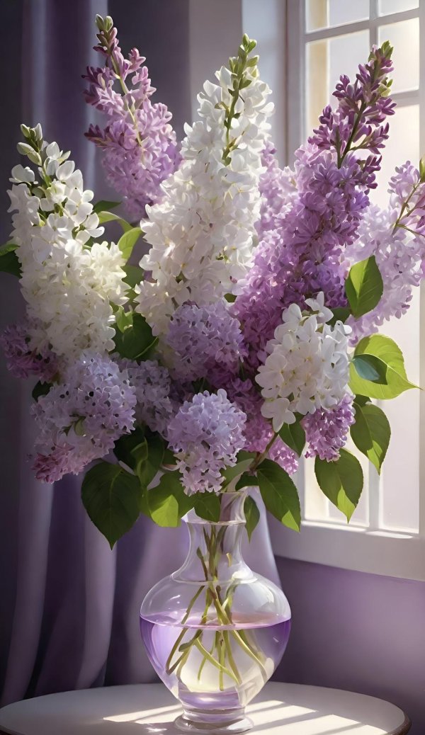 сирень цветки