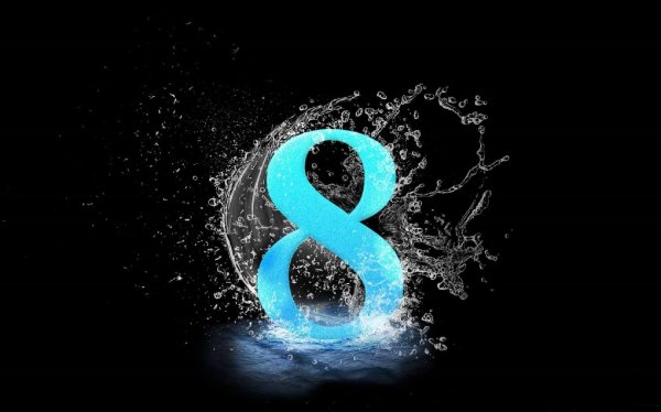 восьмерка на заставку