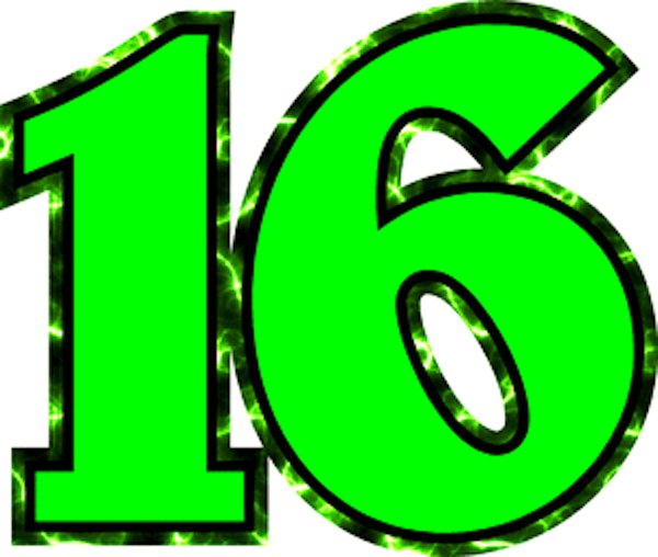 число 16
