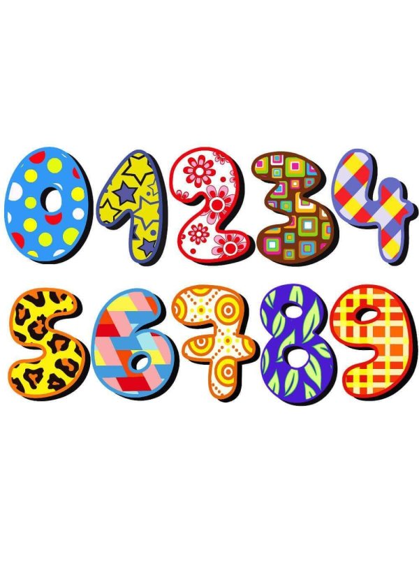 цифра красивая