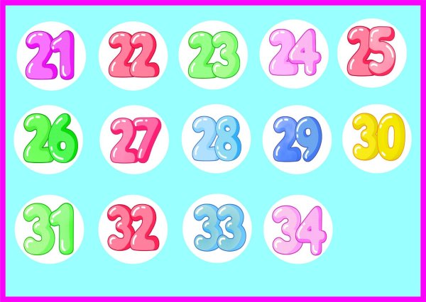 цифра для детей