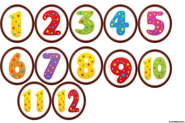 цифры детские