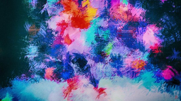 яркая краска