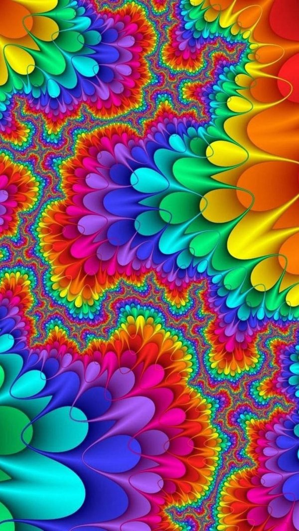 яркие узоры