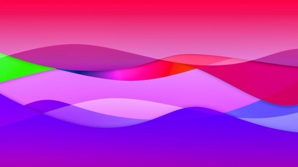 цветные волны