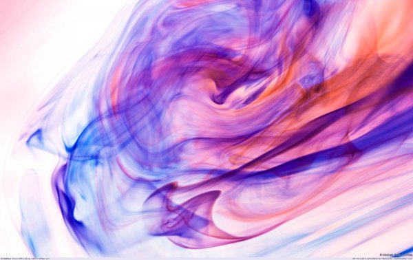 фиолетовый дым