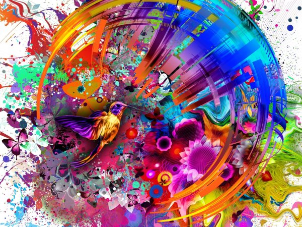 абстрактная картина