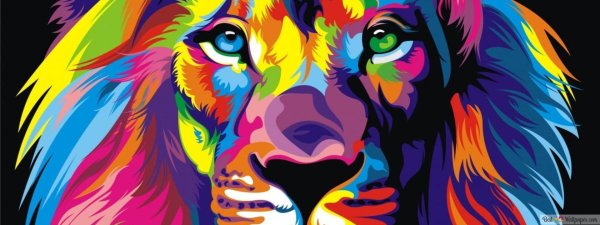 радужный лев