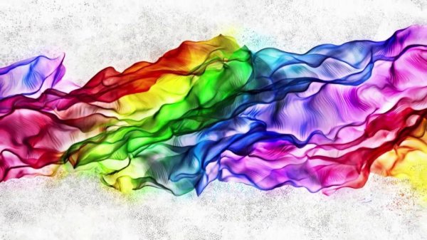 радужные цвета