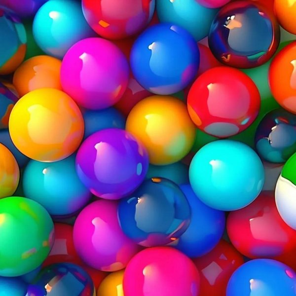цветные шары