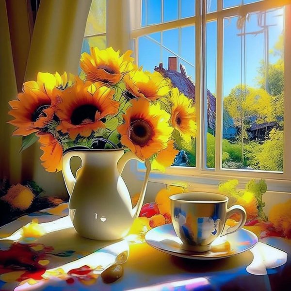 солнечное утро