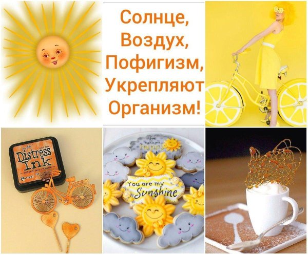 солнце воздух пофигизм укрепляет организм