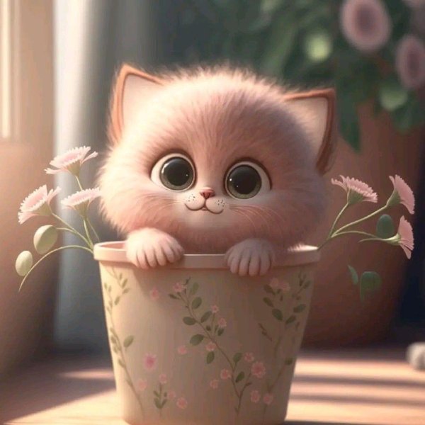 милая котик