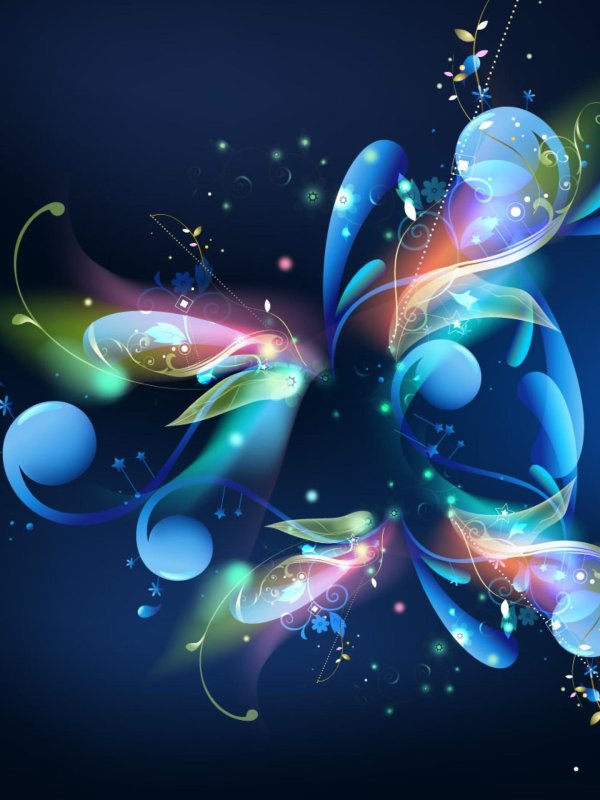 абстракция яркая